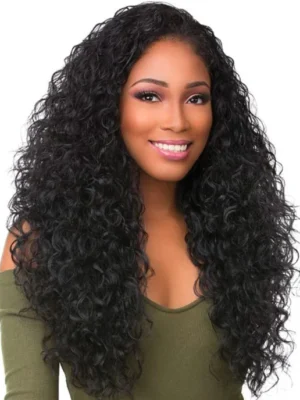 Brazilian Deep Curl Hairstyle